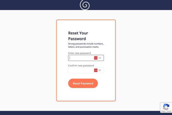 Click on Reset Your Password…