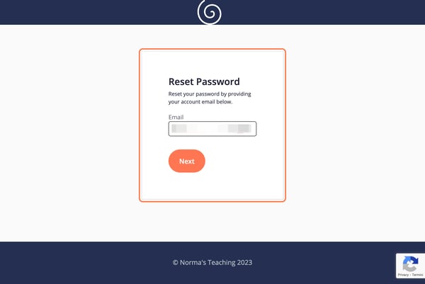 Click on Reset Password…